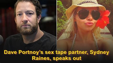 Dave Portnoy sex tape leak with Sydney Raines sees Barstool。